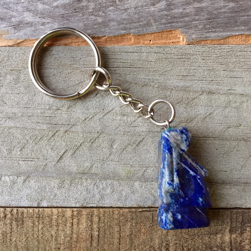 Lapiz Lazuli Key Chain - Picture 5 of 5